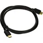 Cable HDMI vers HDMI Noir – Image 3