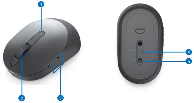 Dell Souris Sans Fil MS5120W prix maroc yaratech ma