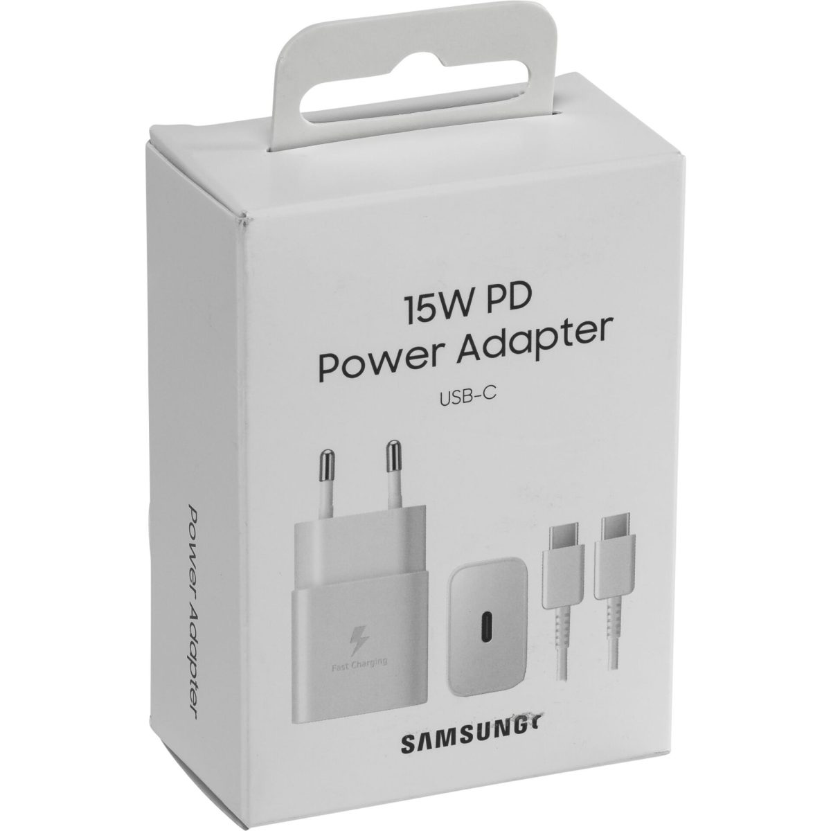 Chargeur Samsung Official 15W PD Power Adapter with Dual Type-C Cable (EP-T1510) – Image 2
