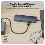Hub USB-C HyperDrive Next 11 ports double HDMI 4K60 Hz – Image 4