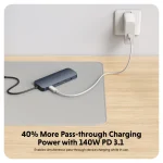 Hub USB-C HyperDrive Next 11 ports double HDMI 4K60 Hz – Image 6