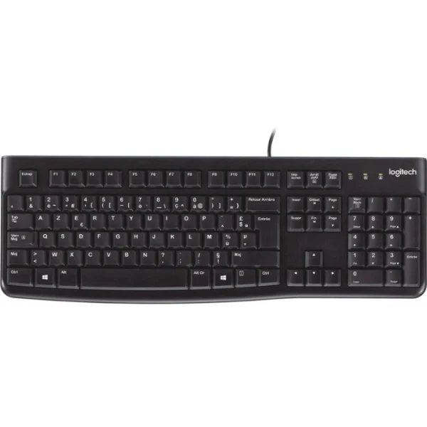 Clavier filaire Logitech K120 - AZERTY