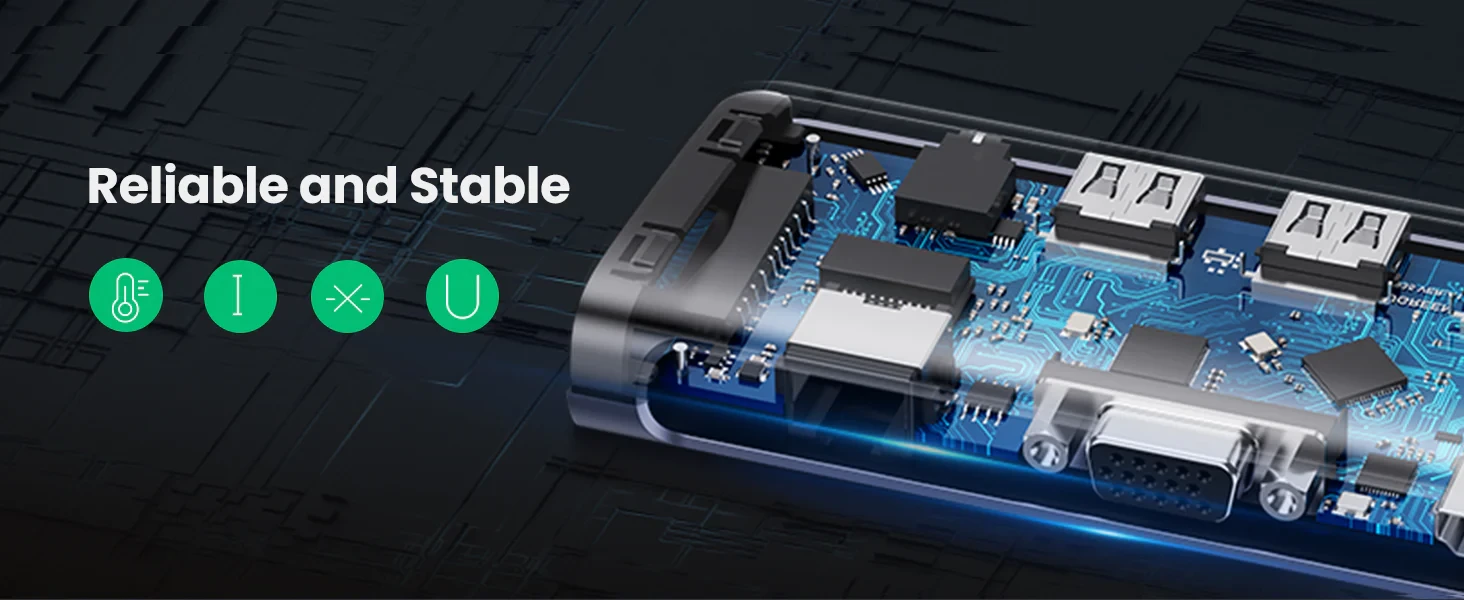 Ugreen Mini Station daccueil USB C 10 ports yaratech.ma12