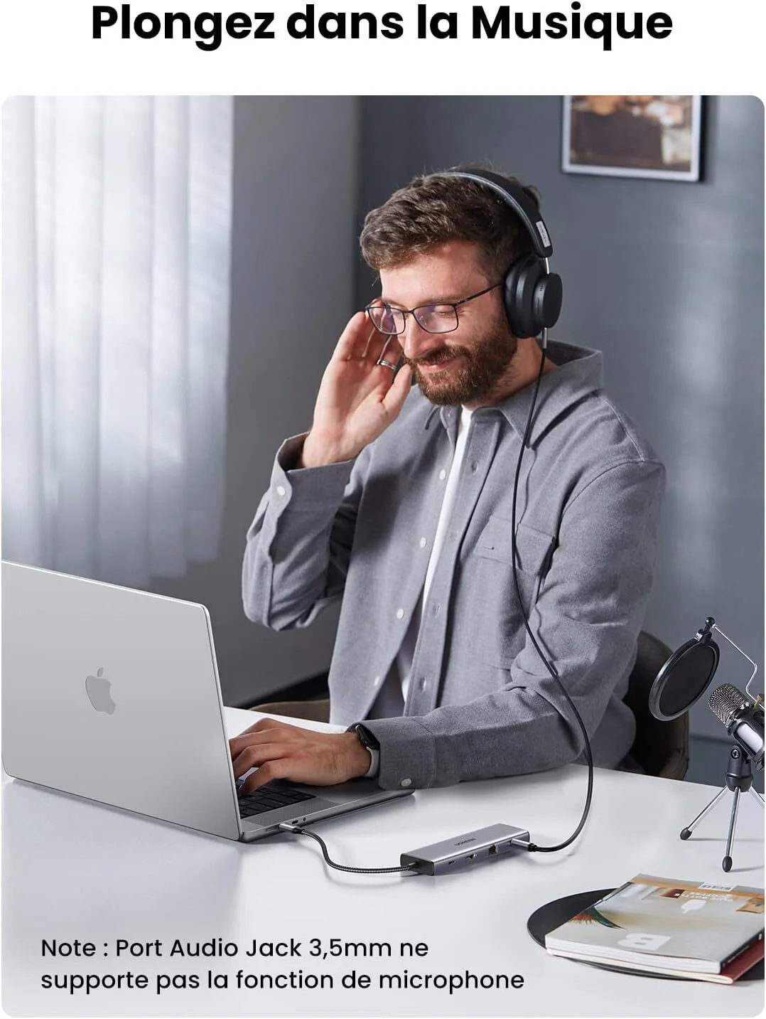 Ugreen Mini Station daccueil USB C 10 ports yaratech.ma3