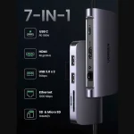 Ugreen Mini Station d'accueil USB C 7 ports – Image 3