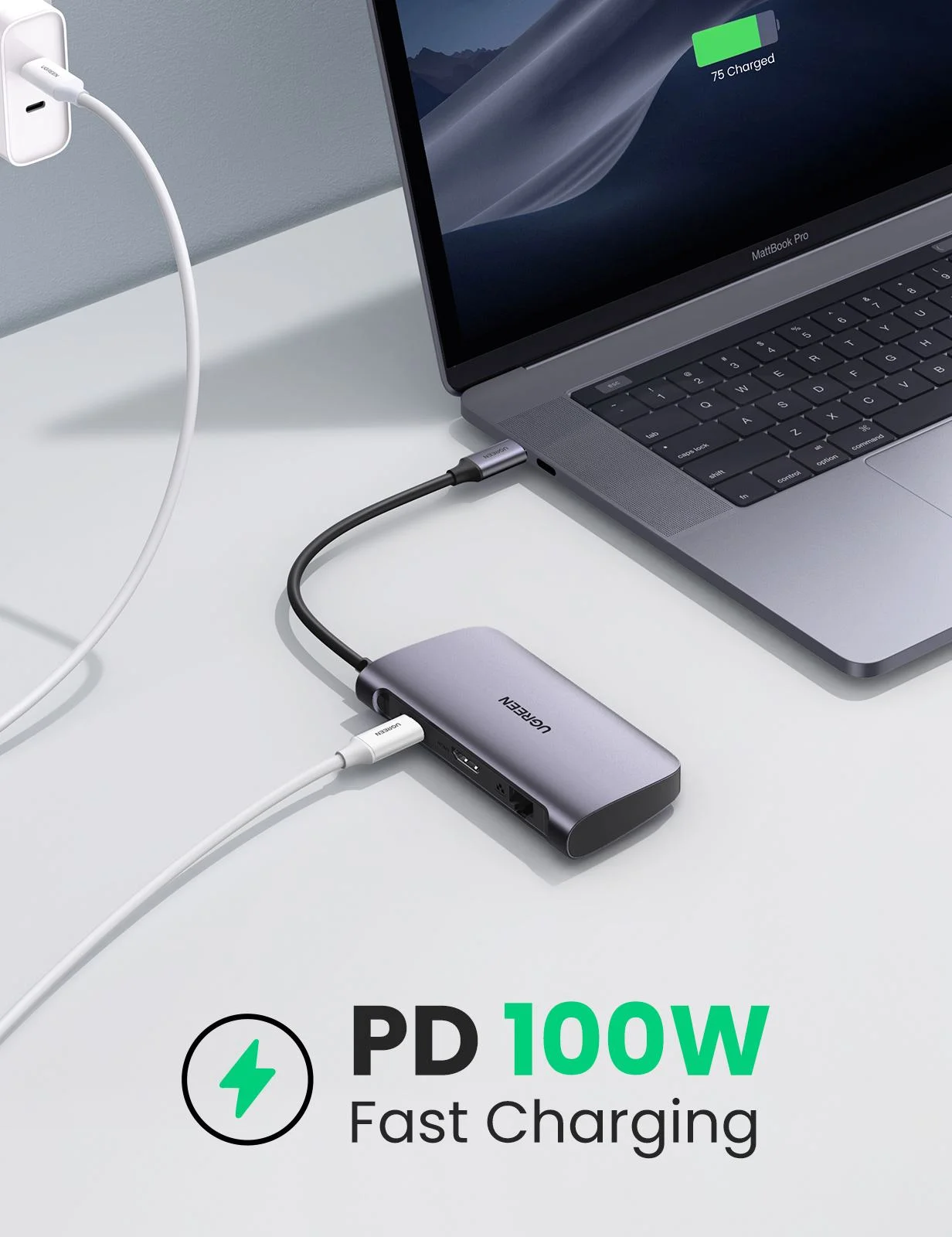Ugreen Mini Station daccueil USB C 7 ports yaratech.ma5
