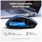 Ugreen Souris sans fil 15064 Bleu – Image 8