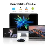 Ugreen Souris sans fil 15064 Bleu – Image 5