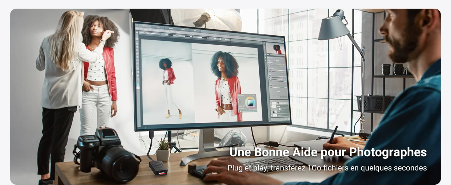 Ugreen USB 3.0 Lecteur de Carte SD Micro SD yaratech.ma 5