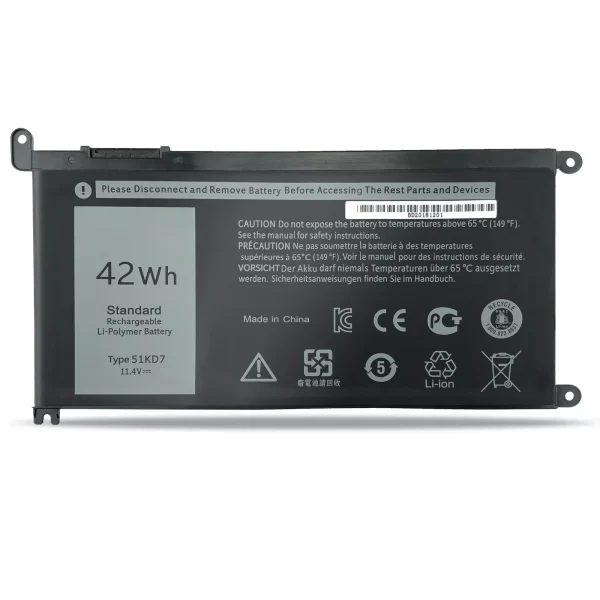 Batterie Dell 51KD7