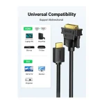 Ugreen Cable HDMI Male to DVI 2M – Image 2