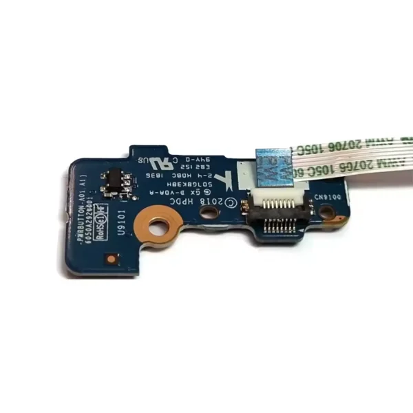 Carte de bouton d'alimentation