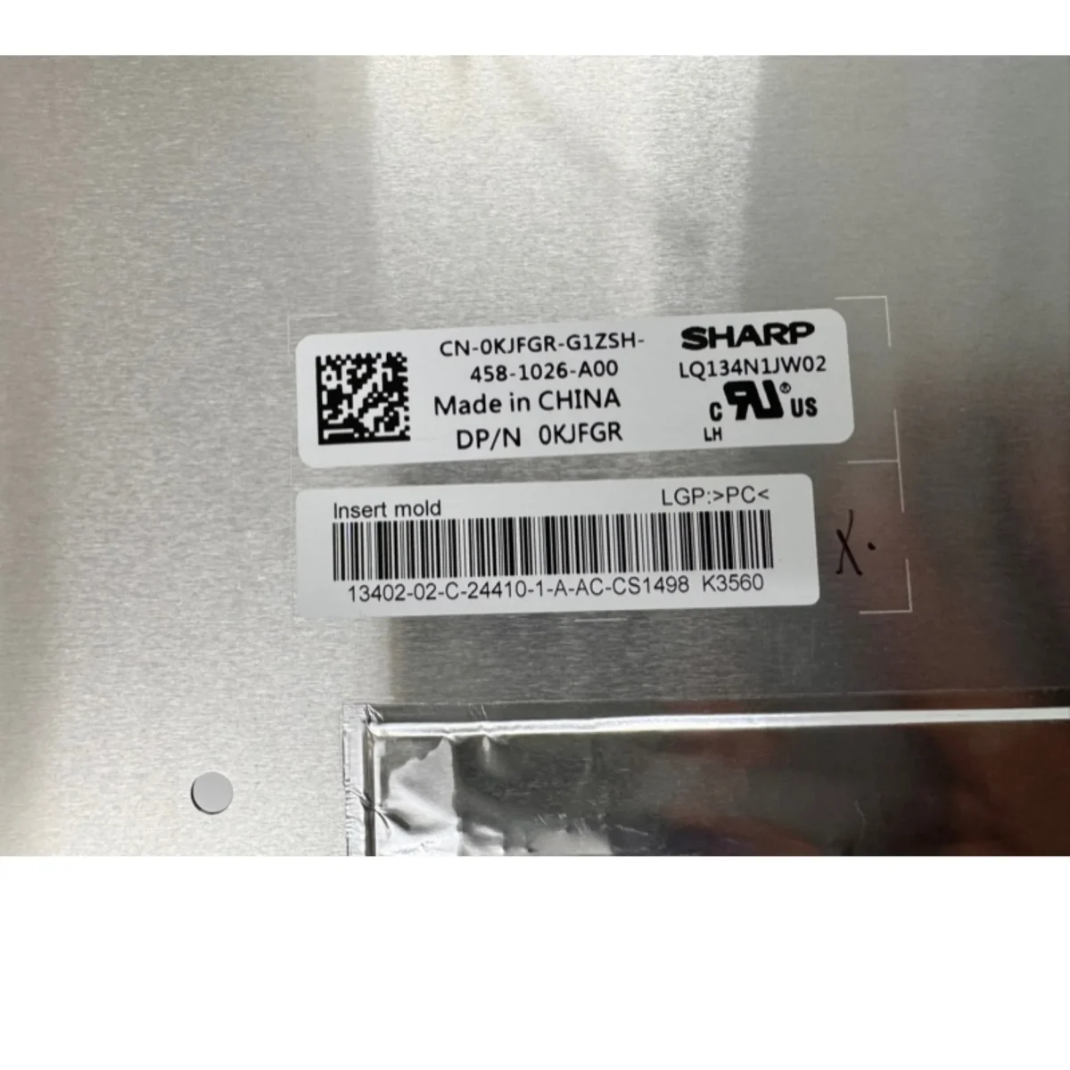 Dall XPS 9340 Ecran13.4 p LCD  FHD LED LQ134N1JW02 – Image 2